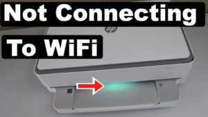 HP printer not connecting to Wi-Fi