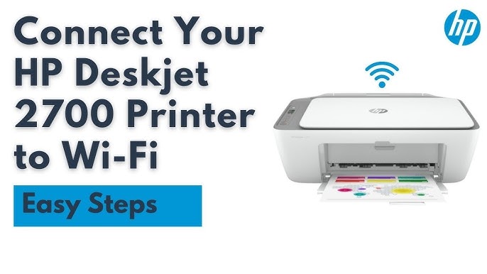 How to Connect HP DeskJet 2700 Printer to WiFi