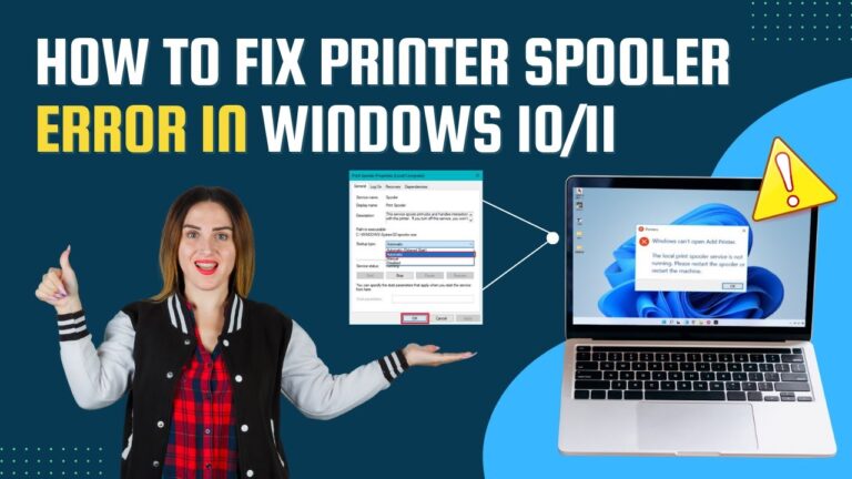 How to Fix Printer Spooler Problems on Windows