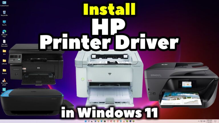 Install Printer Drivers on Windows 11: Step-by-Step Guide